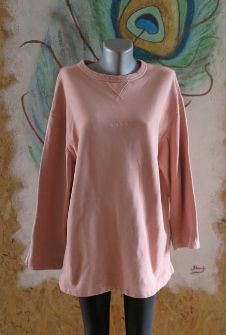 Oversize predĺžená dámska mikina, h&m,m