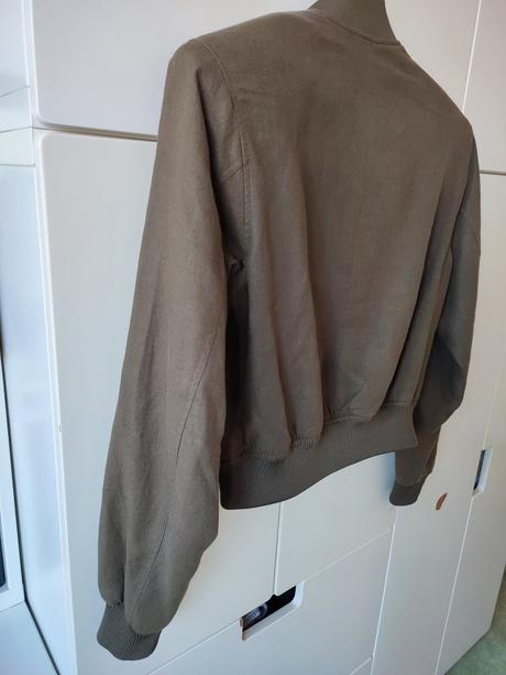 Ľanová bundička xs-s, h&m,xs