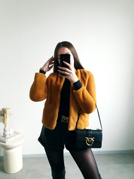 Kožúšok xs, h&m,xs