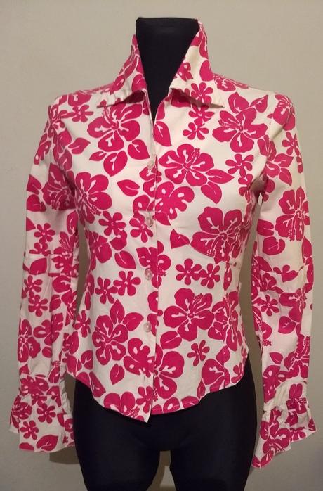 Kvietkovaná košeľa, s