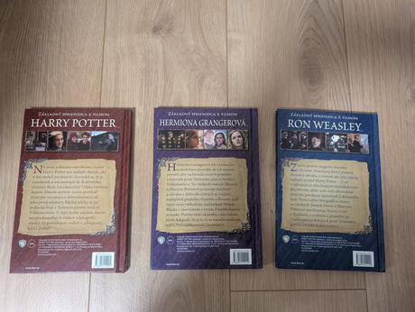 3x kniha harry potter sprievodca k filmom, 