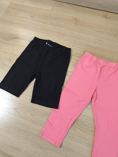 Kraťasové legíny, h&m,128