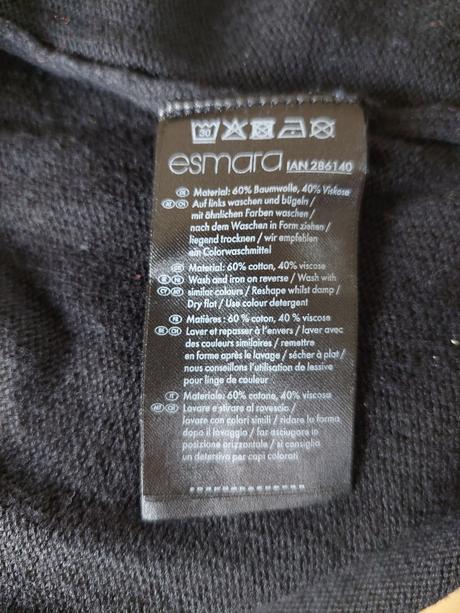 Dlhý kardigan čierny veľkosť 40 - 42, esmara,m