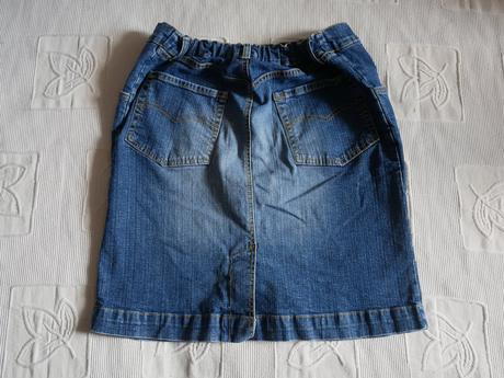 Tehotenska riflová sukňa, m