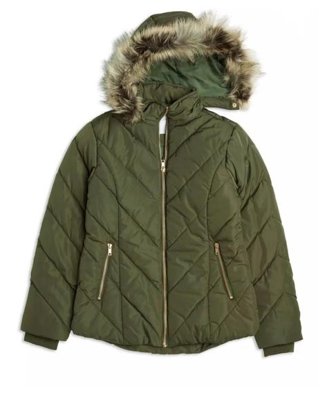 Tmavá khaki bunda lindex, lindex,158