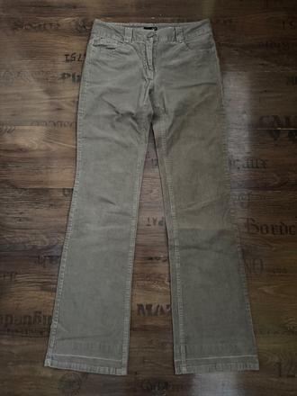 Menčestrové nohavice, h&m,36