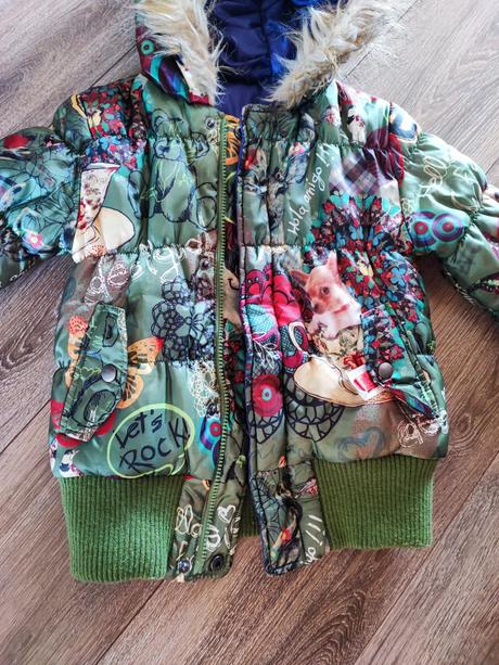 Desigual zimná bunda obojstranná, desigual,122