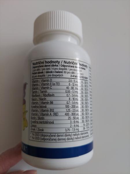 Sú vitamíny Kids od Forever postačujúce pre dvojročné dieťa?