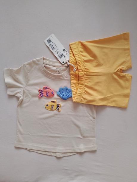 Letný set a tričko, lindex,68