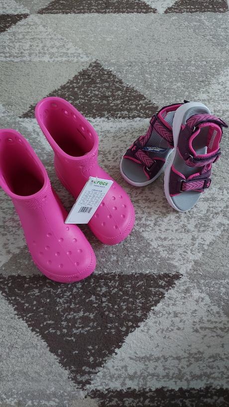 Sandálky lico, gumáky crocs c12, 28 / 29