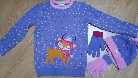 Rukavice , čiapka a svetrík dedoles, 134