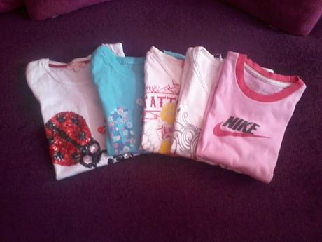 Dievčenské trička next nike gap a iné 6 / 8 r., next,128