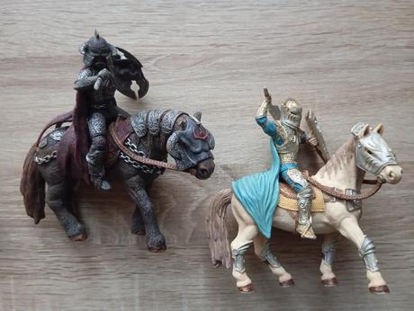 2x rytieri schleich, 