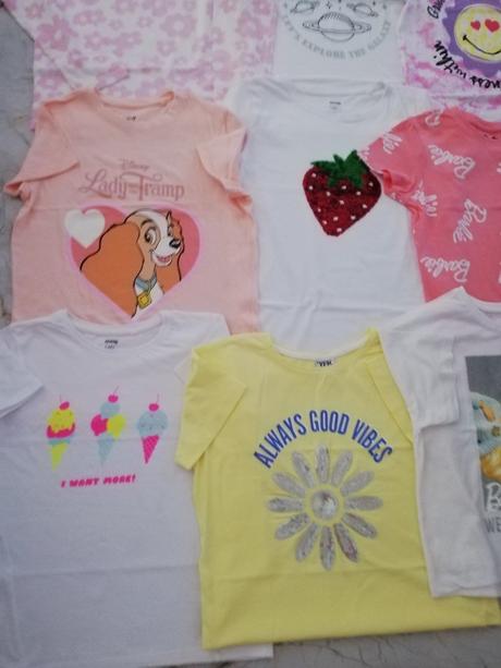 Tričká pre dievča veľkosť 134-140, 134
