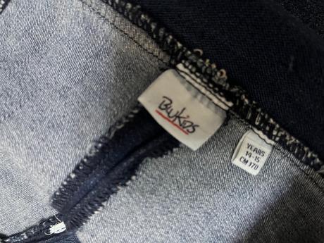 Dievčenská riflová sukňa, 170