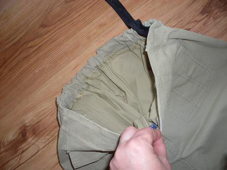 Tehotenské nohavice športovo-elegantné, m