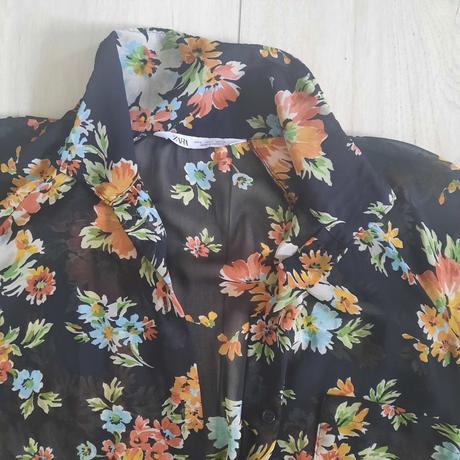 Priesvitné dlhé šaty, zara,l