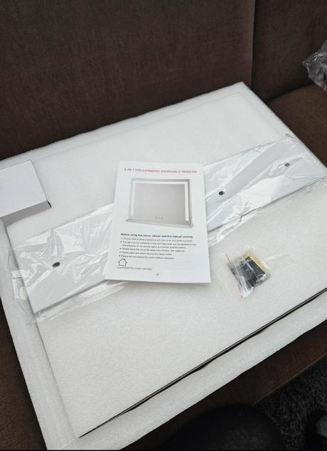 Veľké kozmetické led zrkadlo, 