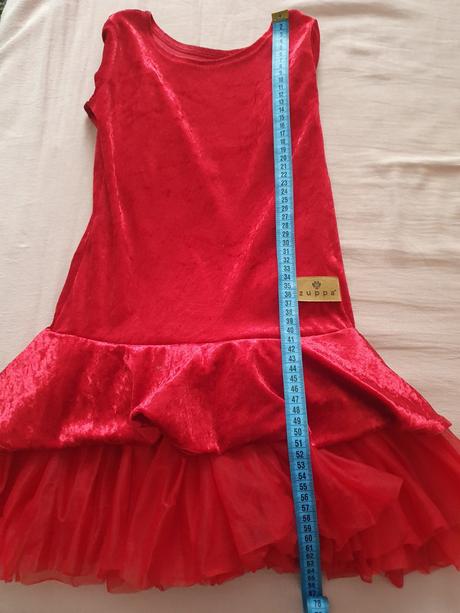 Zamatové šaty zuppa, 128