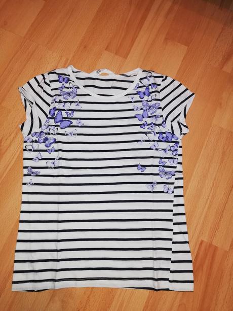 Tričko krátky rukáv, h&m,134