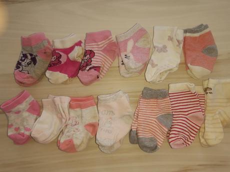 Balík detských ponožiek, 68–80