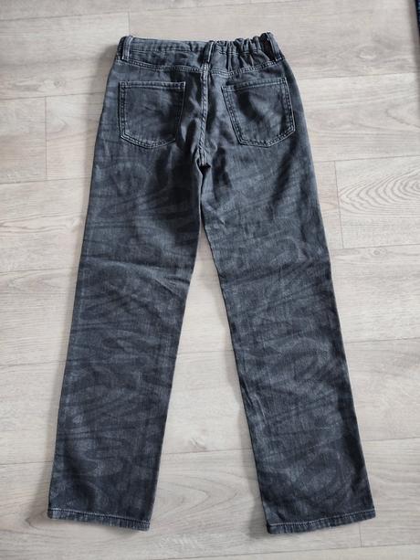 Široké rifle, h&m,140