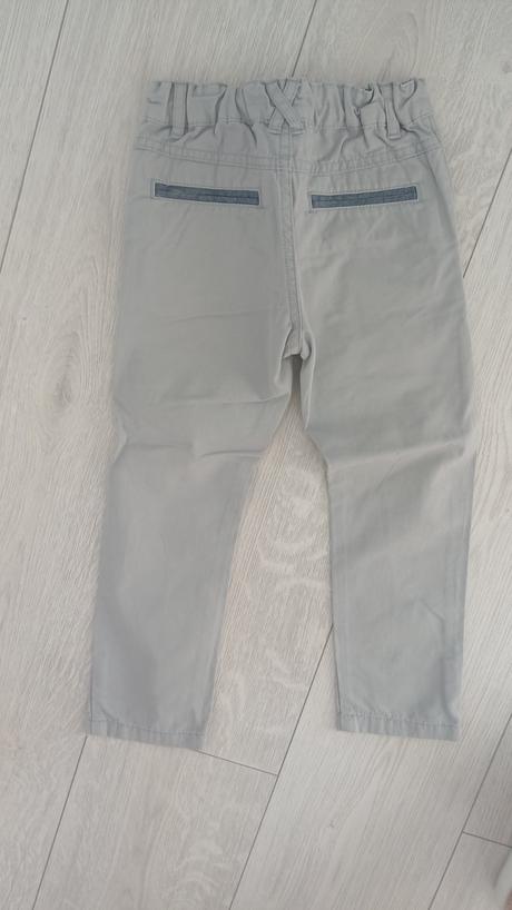 Sivé nohavice hm 92, h&m,92