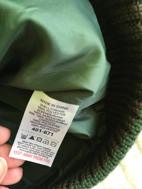 Zimna bunda vetrovka c. 128, 128