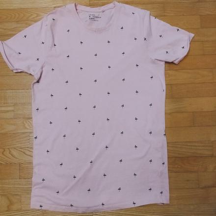 Tričko s plameniakmi, m