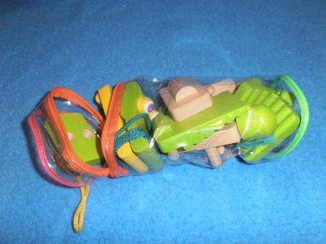 Ťahací krokodíl / skladačka,