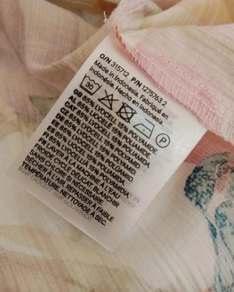 H&m nové kvetinové šaty s vtáčikmi, h&m,xs