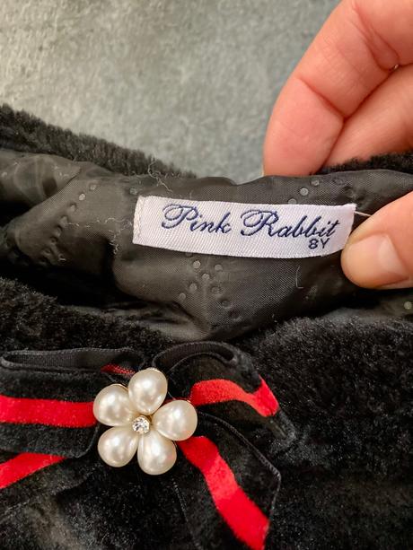 Nadherny luxusný kožuštek vel.110/116, 116