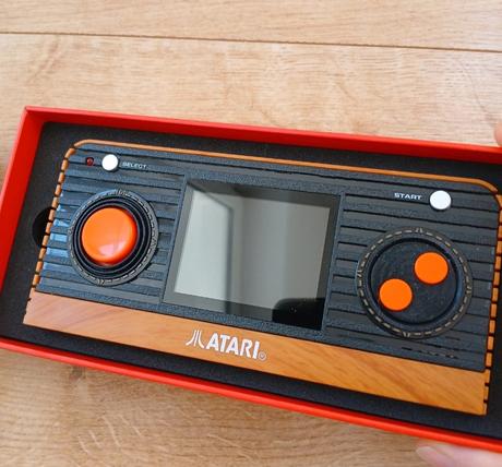Atari retro handheld console,