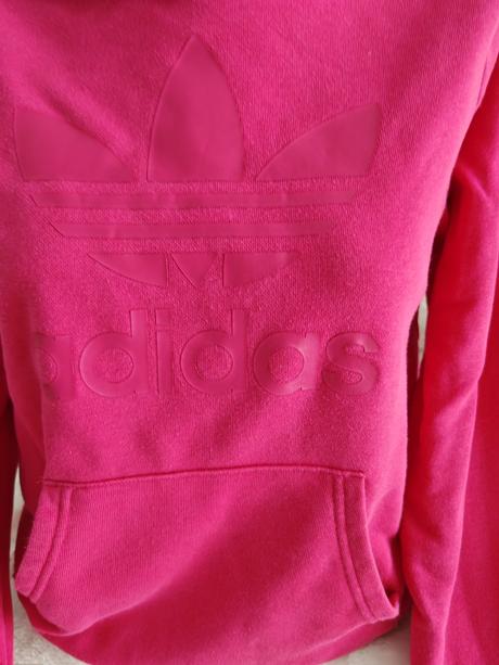 Mikina adidas ruzova s,m sadne, m
