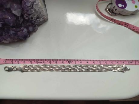 Strieborný náramok - 925,