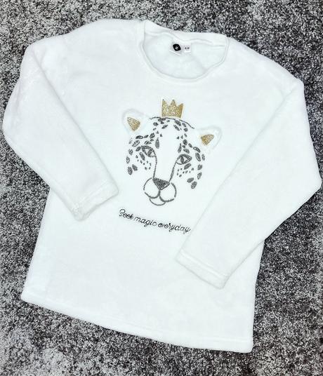 Teplá dievčenská mikina, 122