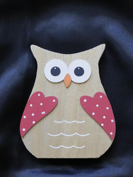 Drevená ozdoba - sova,