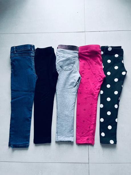 Zateplené legíny, h&m,104