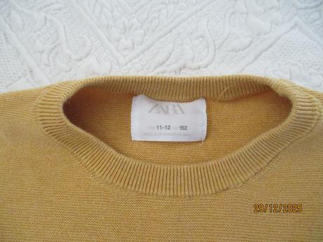 Zara žltý pulóver, zara,152