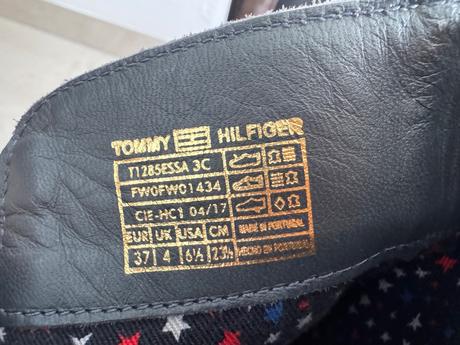Cizmy th, tommy hilfiger,37