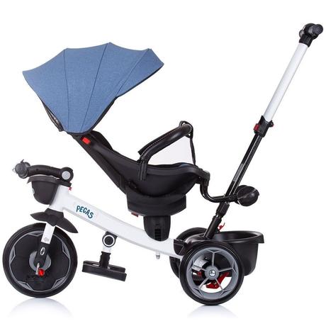 Trojkolka so strieškou blush,