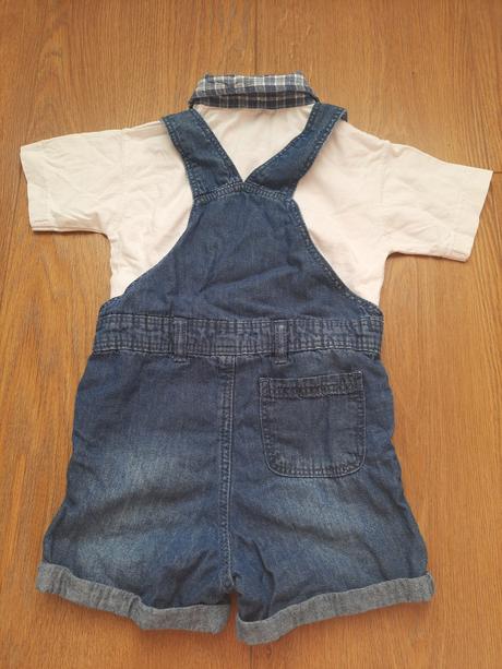 Kratasy na traky + polo tricko 86/92, c&a,86