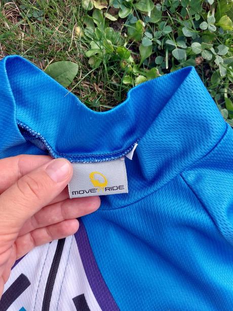 Modré cyklistické tričko l pánske, l