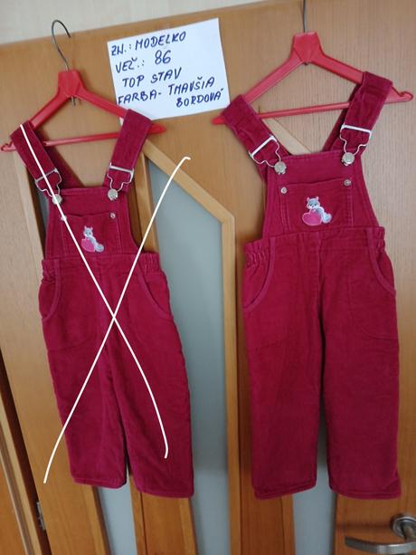 Zateplené mencestrove nohavice zn.modelko veľ.86, 86