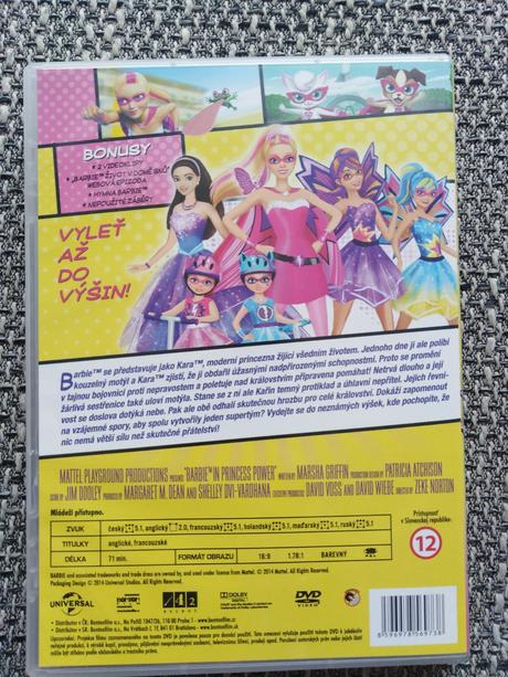 Barbie a odvážna princezná,