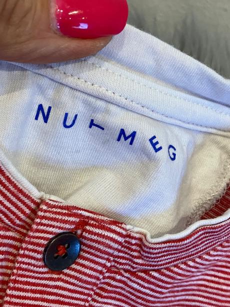 Chlapčenské pásikavé tričko nutmeg (2-3 r.), nutmeg,92