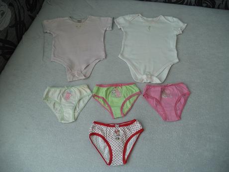 4 x gaťky + 2 body k tomu 98, f&f,98