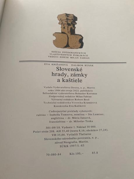 Slovenské hrady, zámky a kaštiele,