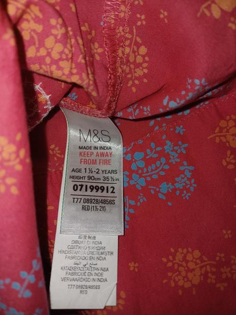 4x letný top v.92, h&m,92