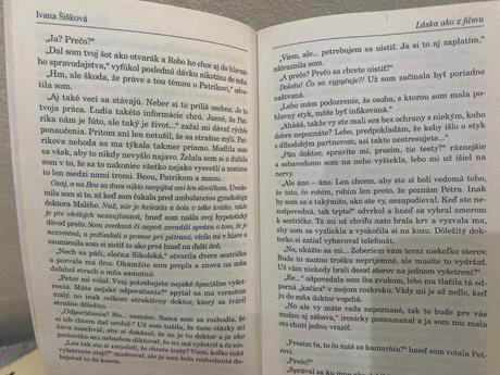 Kniha- láska ako z filmu -ivana šišková, 